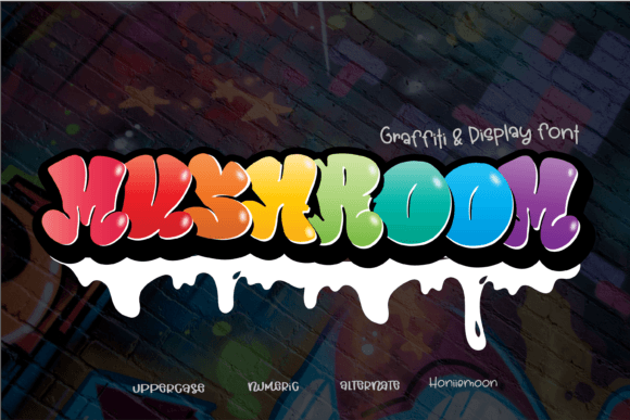 Discover the Joy of the Mushroom Font