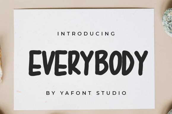 Everybody: A Display Font That Brings Ideas to Life