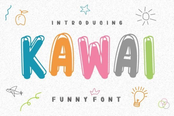 Kawai: A Friendly Handwritten Font for Creative Projects
