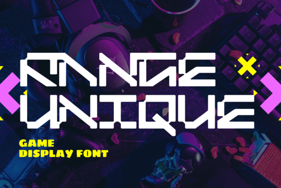 Range Unique: A Retro Pixel Font for Modern Designs