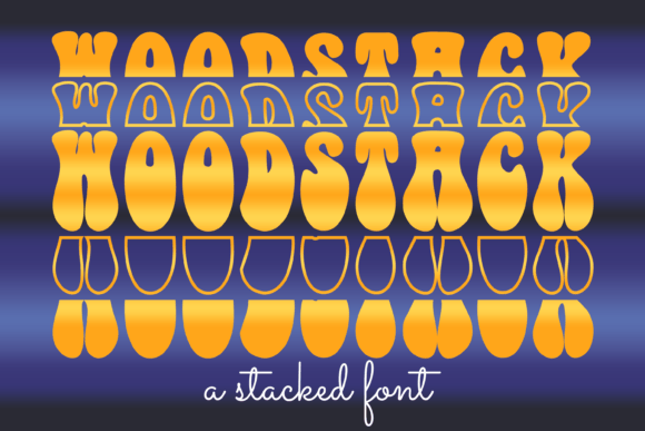 Woodstack: A Display Font That Adds Instant Character